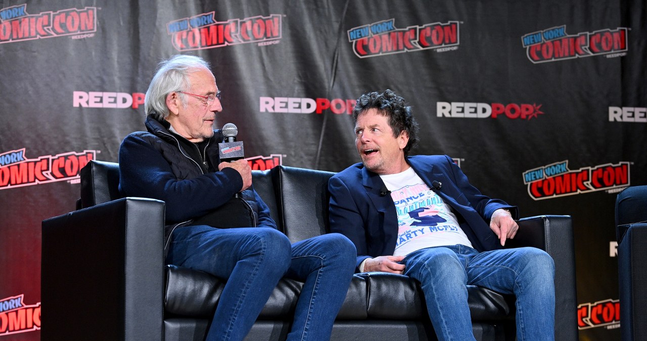 Christopher Lloyd i Michael J. Fox w 2022 roku / Bryan Bedder / Stringer /Getty Images