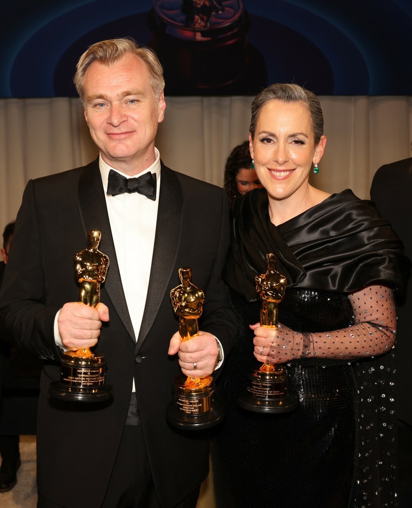 Christopher Nolan i Emma Thomas /Rex Features /East News