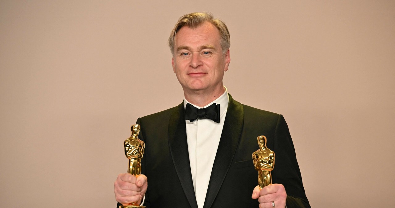 Christopher Nolan z dwoma Oscarami za film "Oppenheimer" / Robyn BECK / AFP /East News