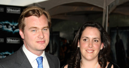 Christopher Nolan ze żoną i zarazem producentką jego filmów Emmą Thomas -  fot.S.Lovekin /Getty Images/Flash Press Media