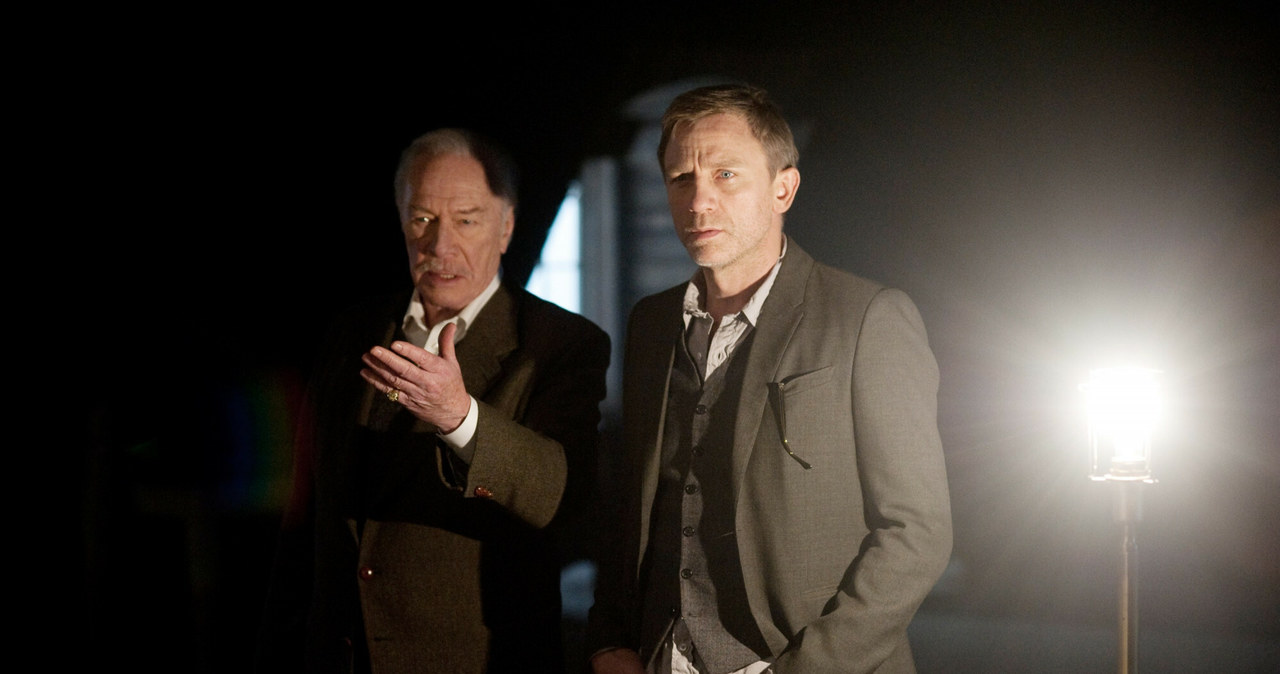 Christopher Plummer i Daniel Craig w filmie "Dziewczyna z tatuażem" /Merrick Morton /East News