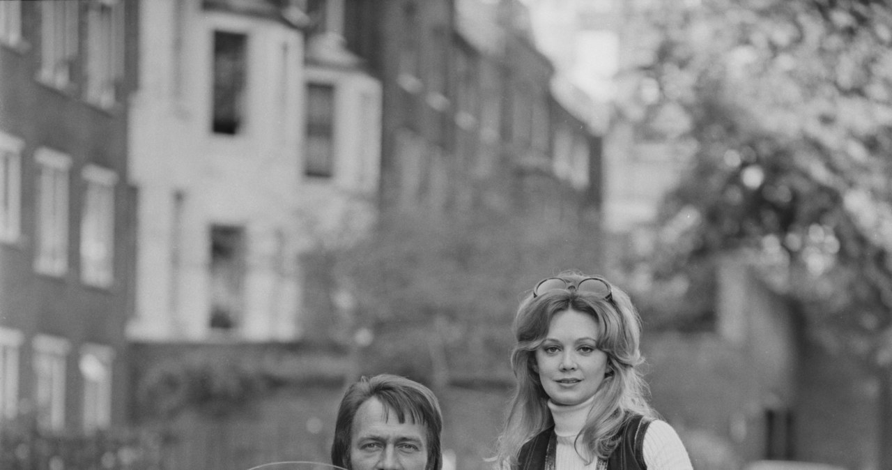 Christopher Plummer z trzecią żoną Elaine Taylor w 1971 roku /Dove /Getty Images