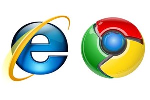 Chrome kontra IE - pojedynek przeglądarek trwa