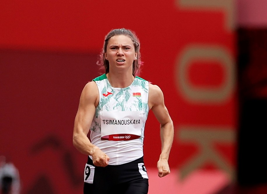 Chryscina Cimanouska /VALDRIN XHEMAJ    /PAP/EPA