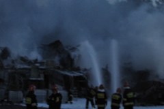   Chrzanów: Pożar zakładu produkującego aerozole