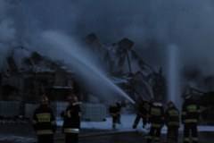   Chrzanów: Pożar zakładu produkującego aerozole