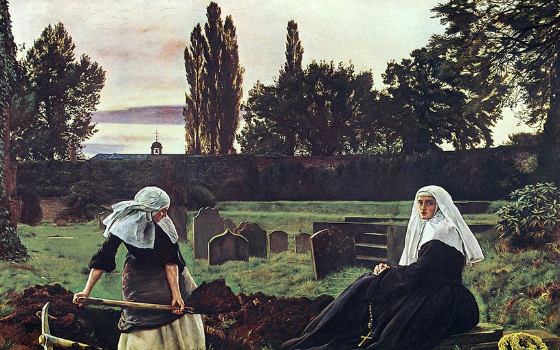 Chrześcijańskie klasztory w średniowieczu dawały kobietom alternatywę dla zamążpójścia. Nie wszystkim – chłopskie wdowy były często zmuszane przez panów do ponownego /domena publiczna