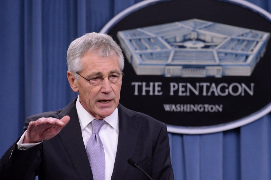 Chuck Hagel /MICHAEL REYNOLDS    /PAP/EPA