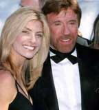 Chuck Norris z żoną /