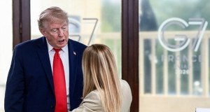 "Chuligan z Piątej Alei". Burza we Włoszech po słowach Trumpa o Meloni