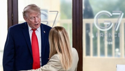 "Chuligan z Piątej Alei". Burza we Włoszech po słowach Trumpa o Meloni