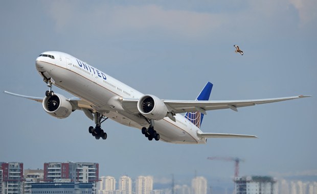 Chwile grozy na pokładzie samolotu. Maszyna straciła koło podczas startu 