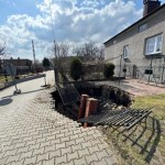 Chwile grozy w Śląskiem. Przy domu zapadła się ziemia