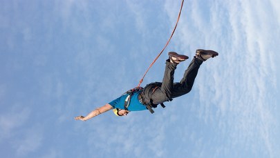 Chwile grozy. W trakcie skoku na bungee pękła lina