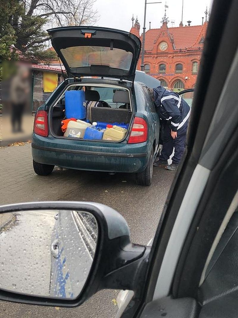 Chwile po zatrzymaniu /KWP Gdańsk /Policja