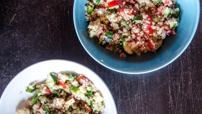 Chyba najbardziej zielona sałatka świata - tabbouleh