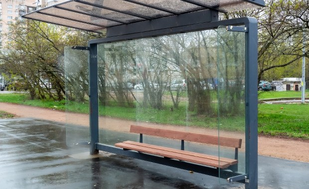 Ciało mężczyzny na przystanku autobusowym w Olsztynie