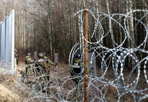 Ciało mężczyzny znalezione przy granicy z Białorusią