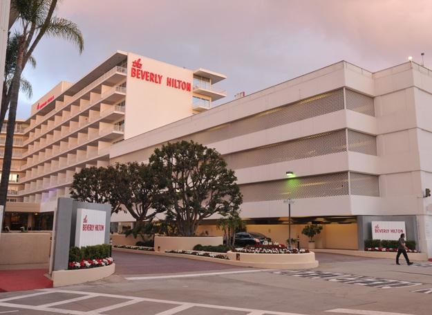 Ciało Whitney Houston znaleziono w hotelu Beverly Hilton w Los Angeles - fot. Lester Cohen /Getty Images/Flash Press Media