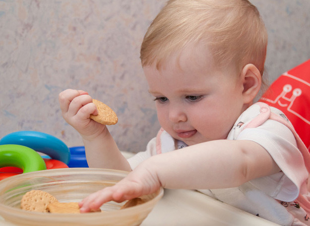 Ciasteczka należy podawać w rozsądnych ilościach, bo nie zastąpią one dziecku pełnowartościowego, sycącego posiłku. /123RF/PICSEL