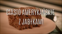 Ciasto amerykańskie z jabłkami - szybki przepis