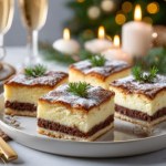 Ciasto sylwestrowe rozpływa się w ustach, jest pyszne i eleganckie. Miłośnicy serników będą zachwyceni