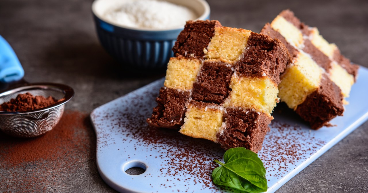 Ciasto Szachownica wygląda na skomplikowane, ale jest proste w przygotowaniu /noirchocolate /123RF/PICSEL