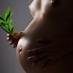 Ciążowe nowinki - piękna sesja przyszłej mamy