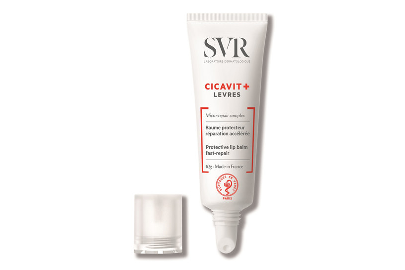 CICAVIT+ LÈVRES SVR - ochronny balsam intensywnie regenerujący skórę ust /materiały prasowe