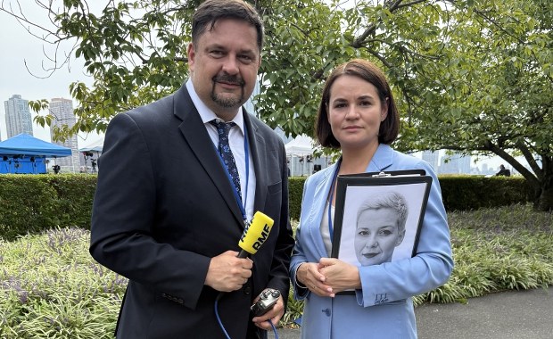 ​Cichanouska dla RMF FM: To jest szaleństwo, oni testują Zachód