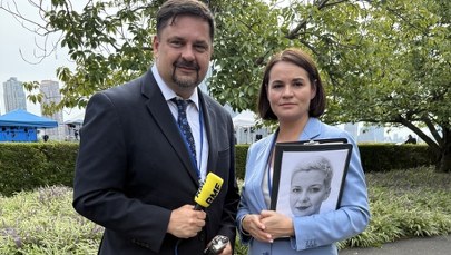 ​Cichanouska dla RMF FM: To jest szaleństwo, oni testują Zachód