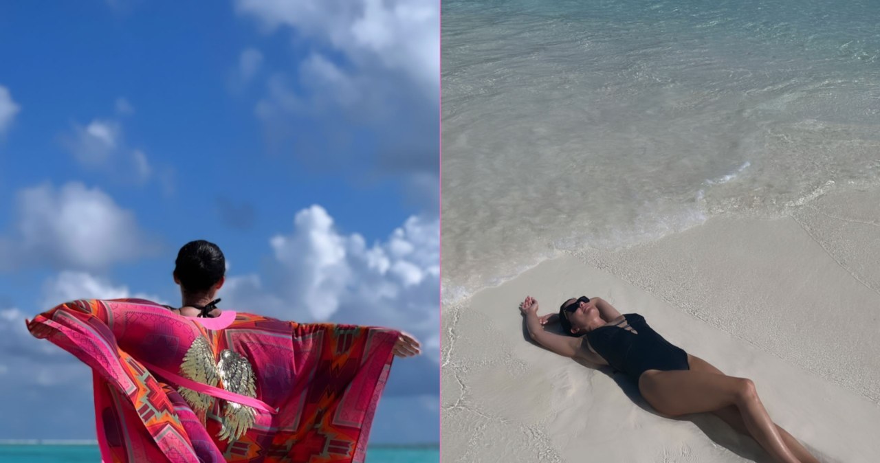 Cichopek odpoczywa na Malediwach /@katarzynacichopek /Instagram