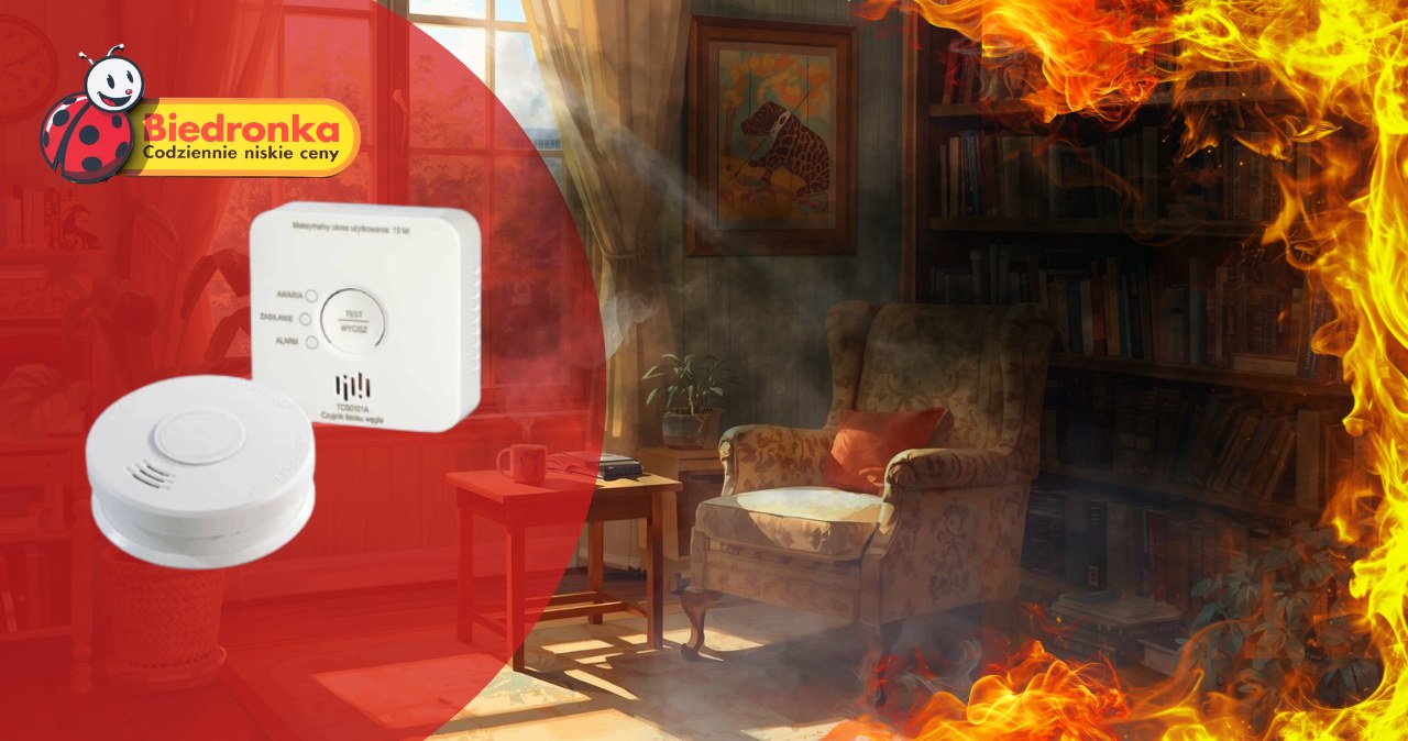 Cichy zabójca w domu? Zobacz, jak chroni cię czujnik czadu i dymu /Canva Pro /INTERIA.PL