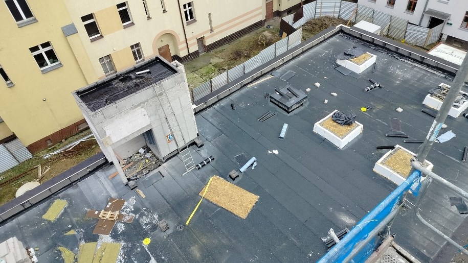 Ciekawostką jest to, że plac zabaw znajdzie się na dachu budowanego żłobka. /Szczecińskie TBS /