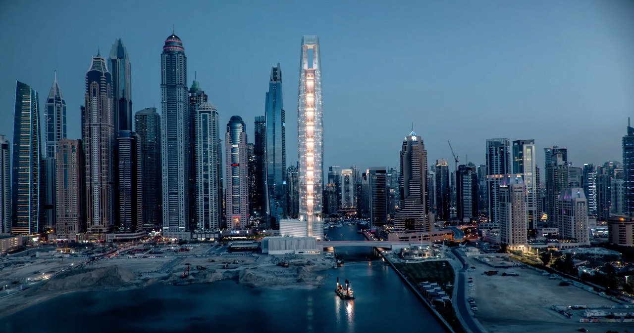 Ciel Dubai Marina Vignette Collection to otwarty niedawno, najwyższy hotel na świecie. Jakie atrakcje oferuje gościom i ile trzeba zapłacić za nocleg? /The First Group/Ferrari Press/East News /East News