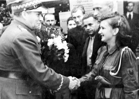 Cieszyn, czerwiec 1945 r. Wizyta w dniach napięcia w stosunkach polsko-czeskich /Archiwum Tomasza Basarabowicza