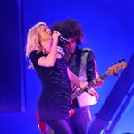 Ciężarna Shakira na scenie