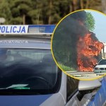 Ciężarówka stanęła w ogniu na A4. Uwaga na utrudnienia!