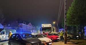 Ciężarówka staranowała 11 aut w Pomorskiem