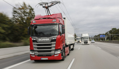 Ciężarówki z pantografami przyszłością transportu