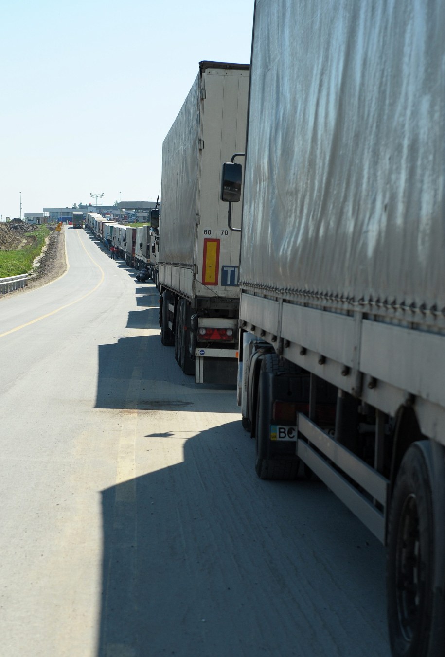 Ciężarówki /Darek Delmanowicz /PAP