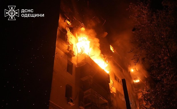 ​Ciężka noc Ukrainy. Zełenski podał dane