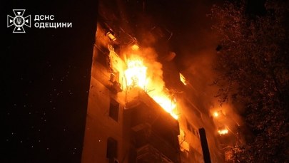 ​Ciężka noc Ukrainy. Zełenski podał dane