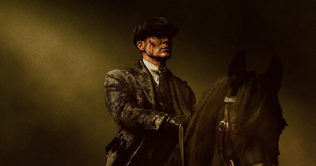 Cillian Murphy na plakacie filmu "Peaky Blinders: Nieśmiertelny" /materiały prasowe