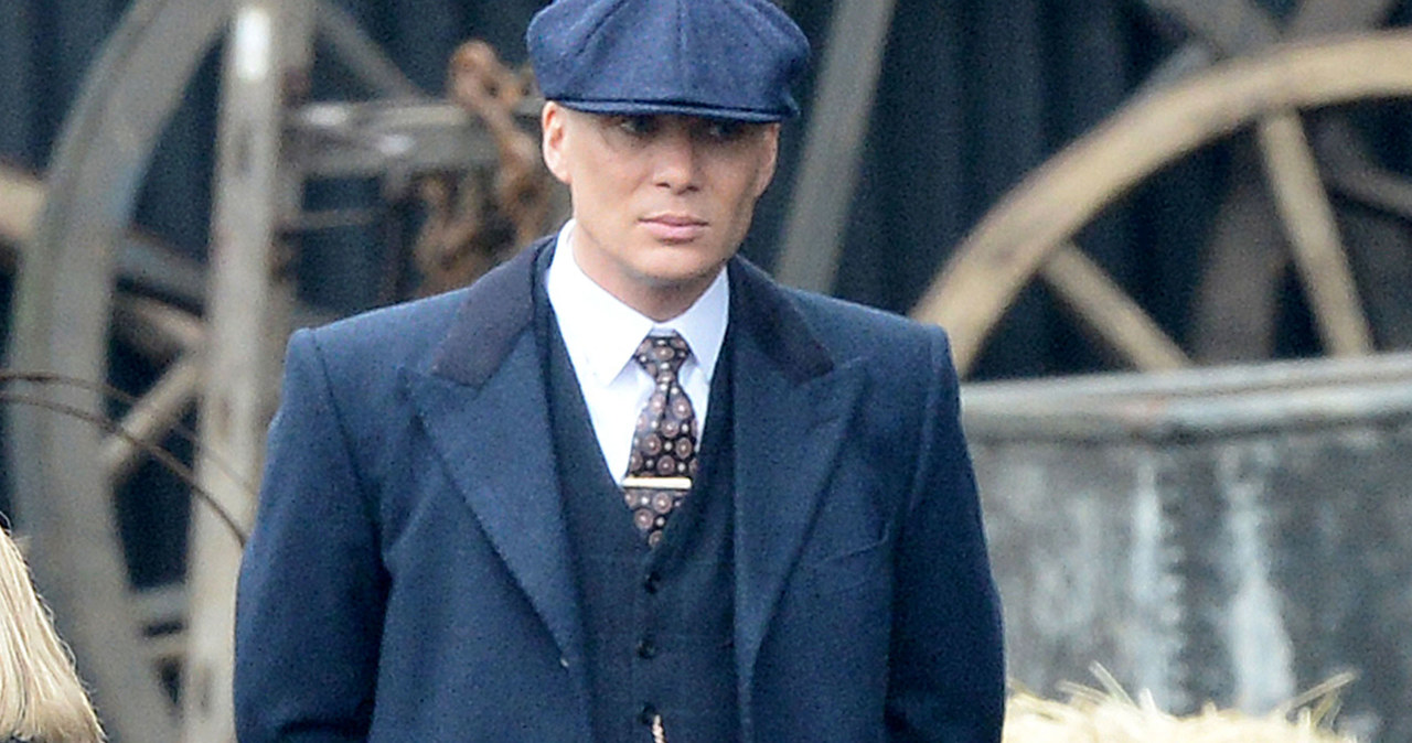 Cillian Murphy na planie "Peaky Blinders" / CATERS NEWS /Agencja FORUM