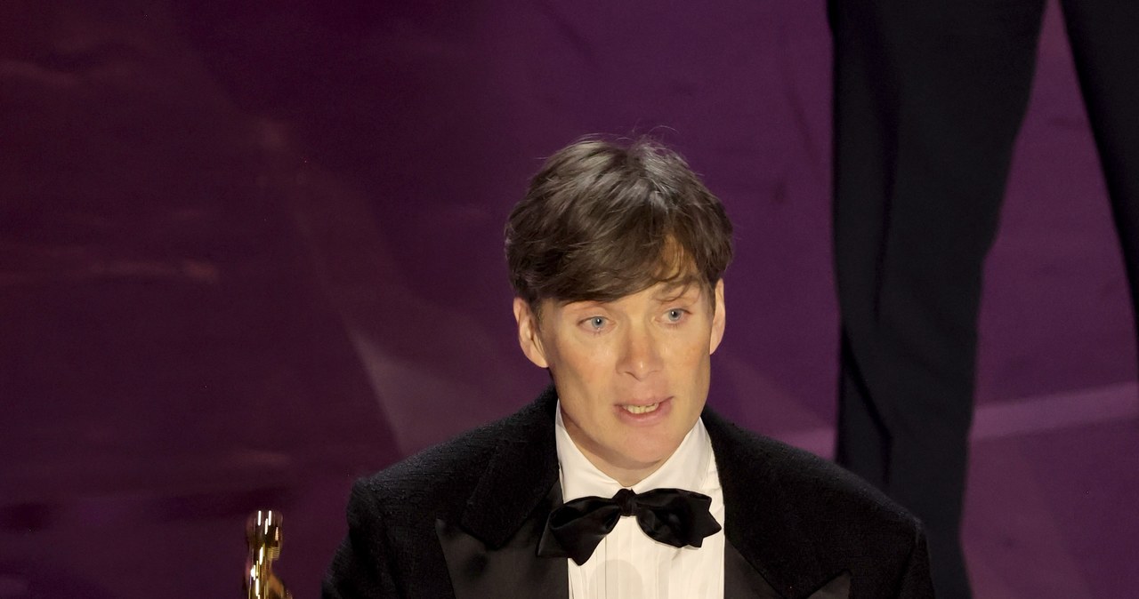 Cillian Murphy z Oscarem /Kevin Winter /Getty Images