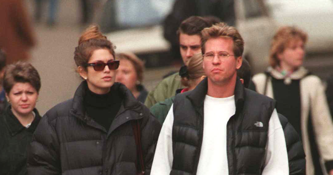 Cindy Crawford i Val Kilmer /Sacha Orlov /Getty Images