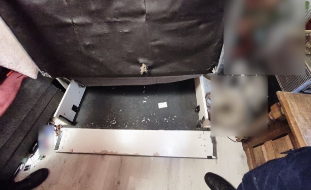 Cisza jak makiem zasiał nie zmyliła policjantów. Tu ukrył się poszukiwany