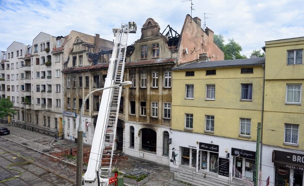 Cisza w Poznaniu po katastrofie przy ulicy Kraszewskiego