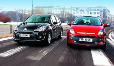 Citroen C3, Fiat Punto Evo - porównanie